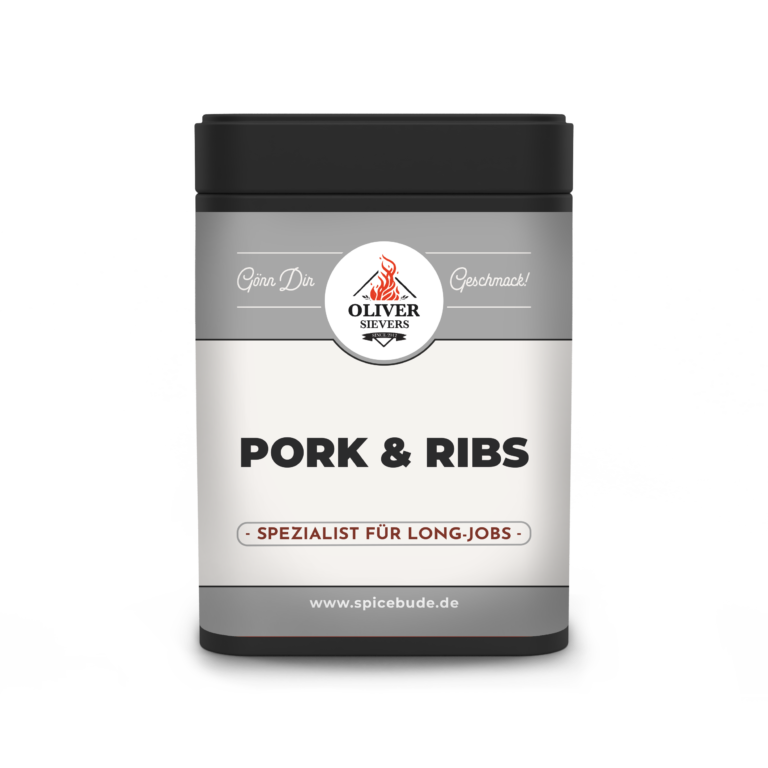 Pork & Ribs BBQ Rub Gewürz für Spare Ribs und mehr von Spicebude