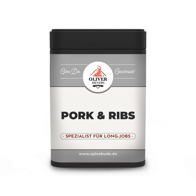 Pork & Ribs BBQ Rub Gewürz für Spare Ribs und mehr von Spicebude